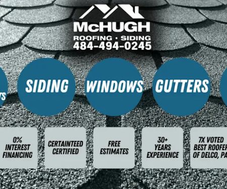 McHUGH ROOFING • SIDING