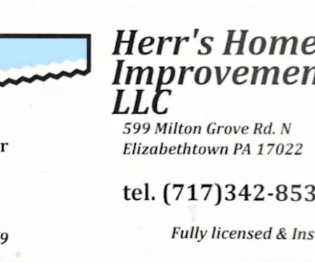 Herr’s home improvements LLC