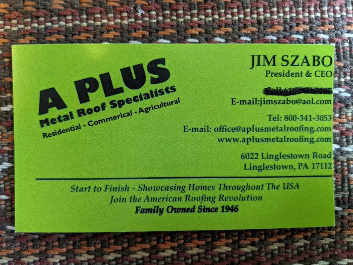 A Plus Metal Roofing Specialists Picture 3