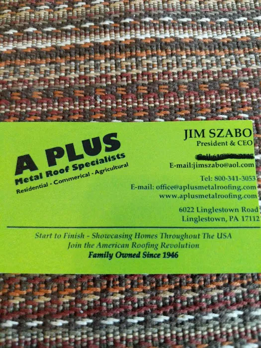 A Plus Metal Roofing Specialists Picture 5