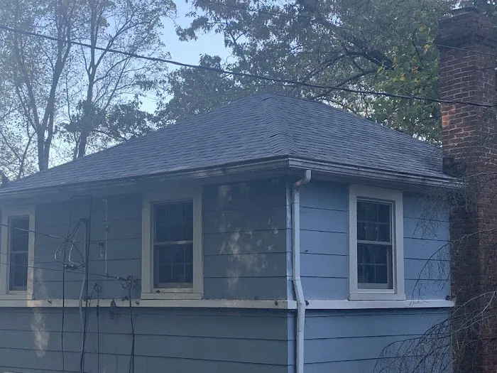 Wallace Roofing siding gutter sign window commercial residential flat metal asphalt shingle drywall insulation repairs Picture 2