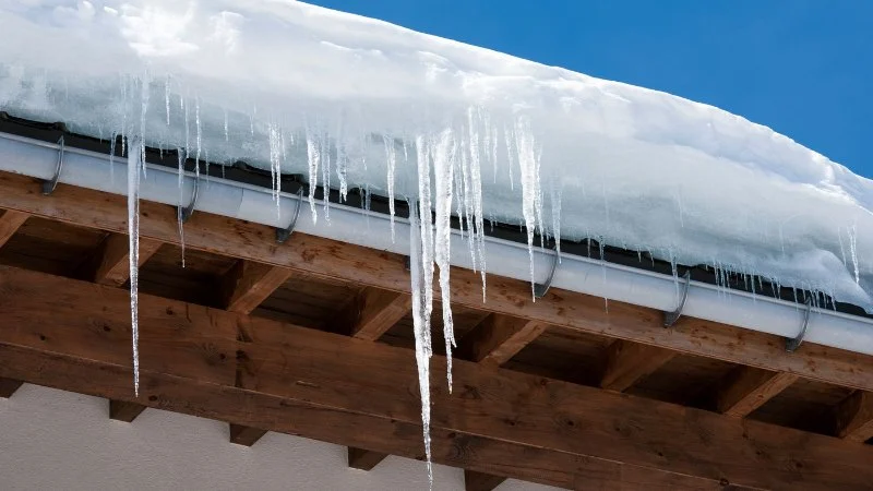 How to Fix a Roof Leak Caused by Ice Dams | BeachCo Roofing Hub