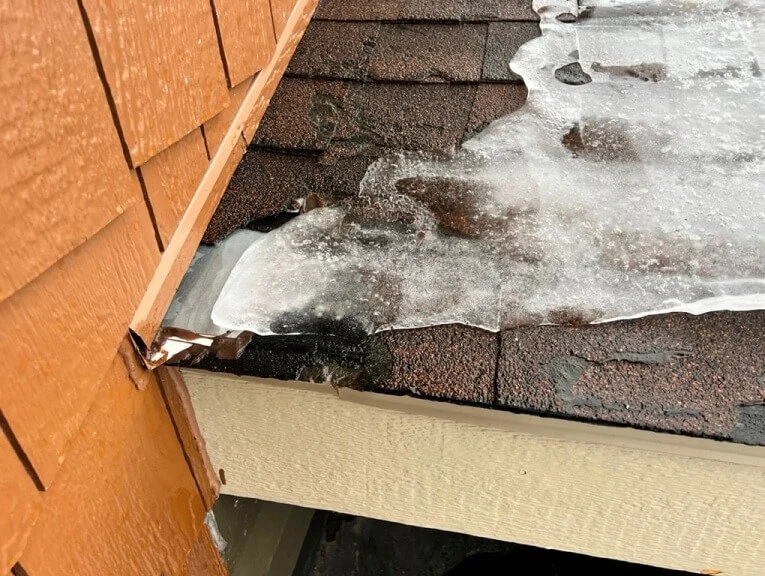 How to Fix a Roof Leak Caused by Ice Dams
