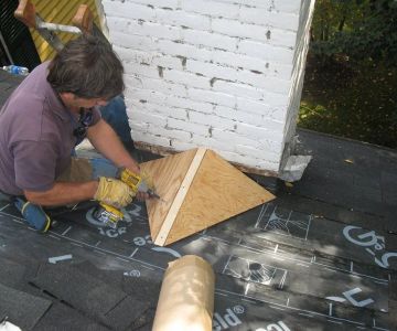 How to Install a Roof Cricket Behind a Rooftop Stairwell Enclosure