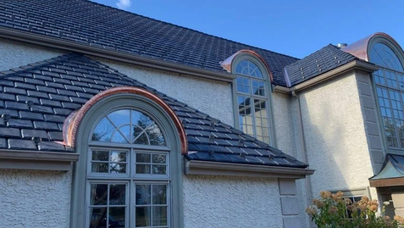 The Cost of a New Roof with Synthetic Slate Shingles