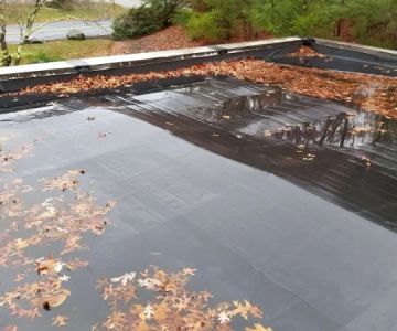 How to Identify and Repair Roof Damage from Long-Term Ponding Water on Flat Roofs