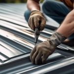 How to Repair a Roof Leak in a Building with a Corrugated Metal Roof