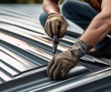 How to Repair a Roof Leak in a Building with a Corrugated Metal Roof