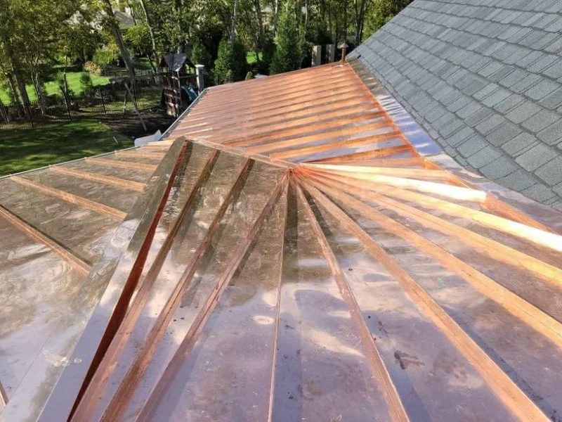 The Cost of a Roof Replacement with a Long-Lasting Copper Standing Seam System