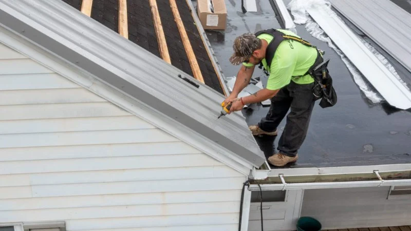 How to Install a Roof Underlayment for a Metal Roof