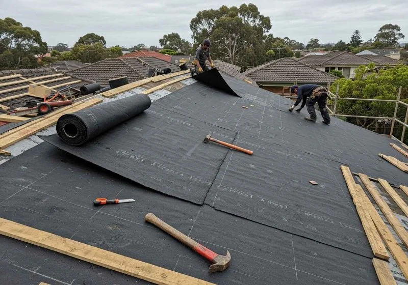 How to Install Roofing Felt Underlayment Correctly