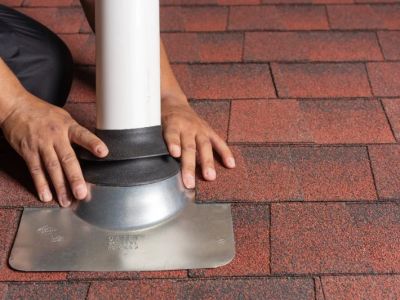 How to Repair a Roof Leak Around a Plumbing Vent
