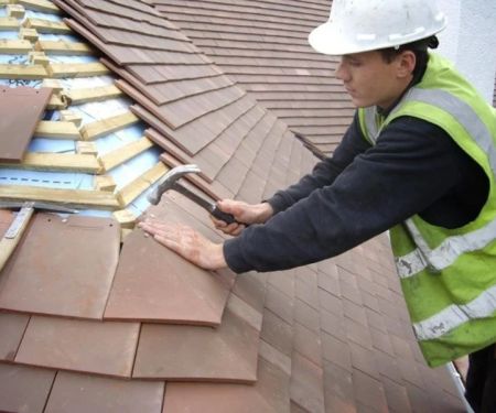How to Repair a Roof Leak in a Building with a Built-Up Gravel Roof