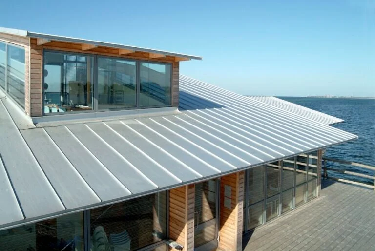 The Cost of a Roof Replacement with a Titanium Zinc Standing Seam Metal Roof - BeachCo Roofing Hub