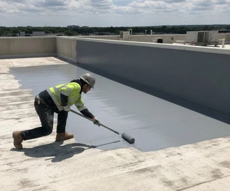 Average Cost of Roof Coating for a Large Commercial Building