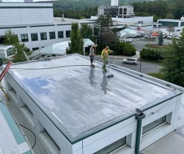 The Pros and Cons of a Liquid-Applied Reinforced Roof Membrane System