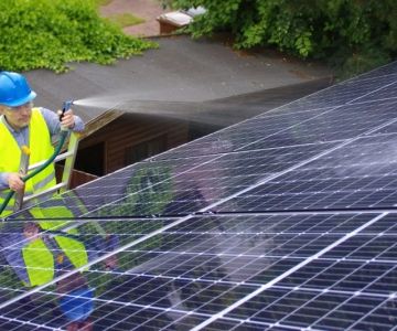 How to Clean Solar Panels on a Roof Without Damaging Shingles or Voiding Warranties