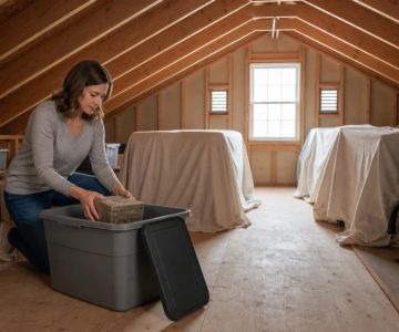 Roof Replacement Prep: Protect Attic and Indoor Items