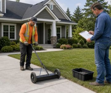 Roofing Nails in the Yard: A Post-Project Cleanup Check