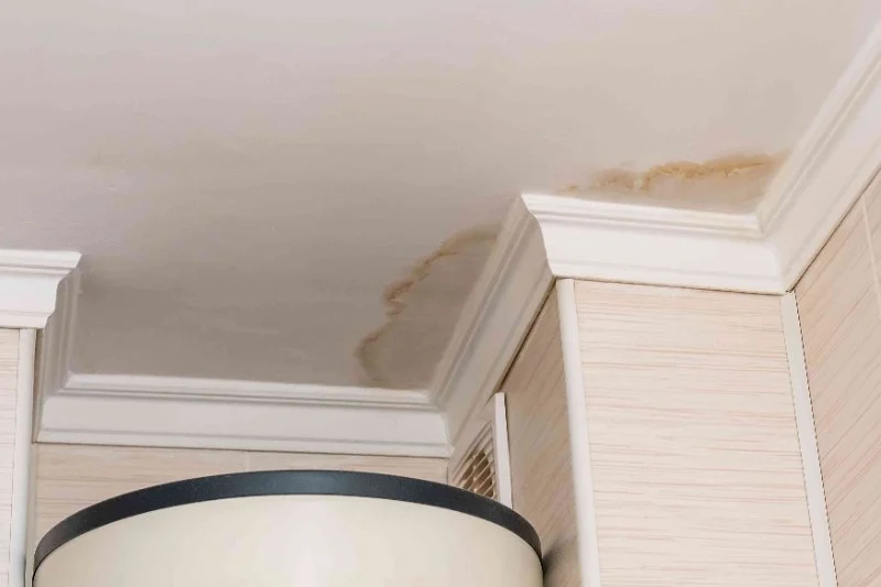 Ceiling Water Stain but No Active Drip?