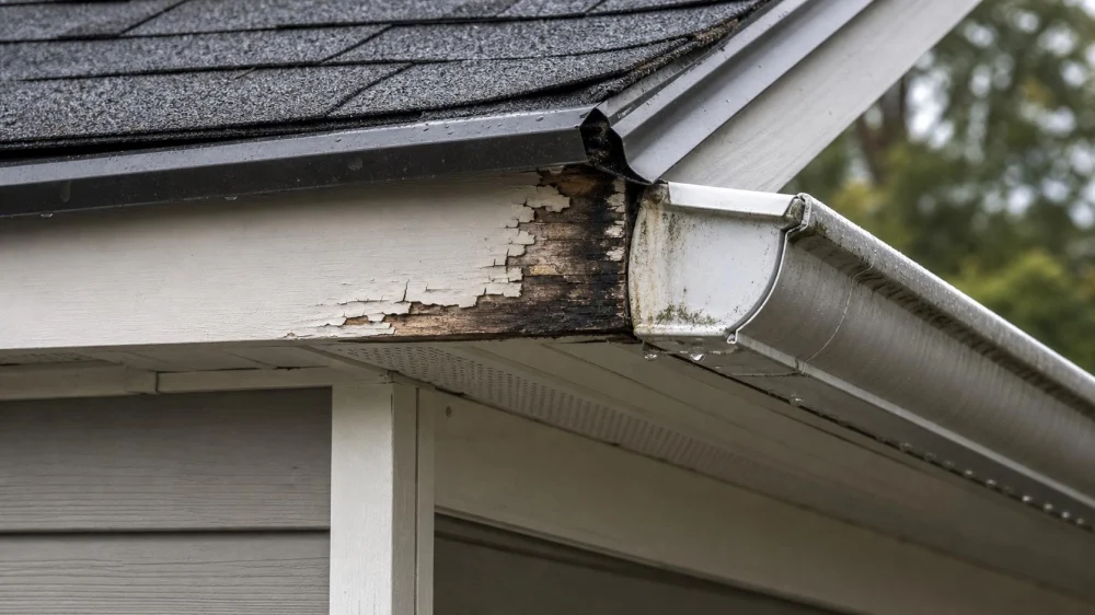 Why Fascia Boards Rot Near Roof Edges