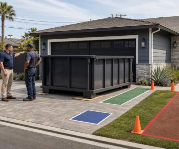 Roofing Dumpster Placement: A Homeowner Checklist