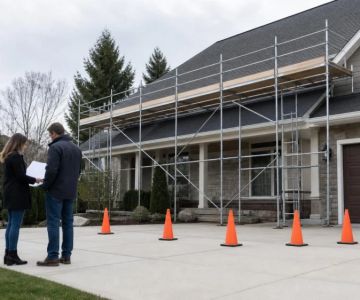 Roof Repair Scaffold Plan: Access, Exclusion, and Removal