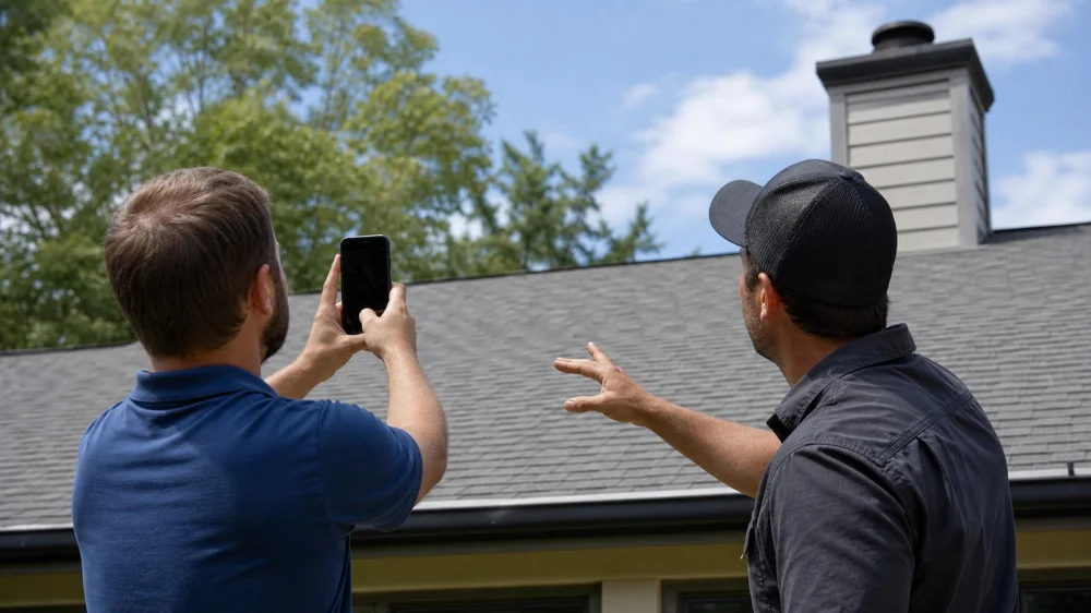 Roof Repair Photo Record: Capture Scope and Progress