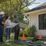 Tree Branches Near Roof Repair: Coordinate Before Work