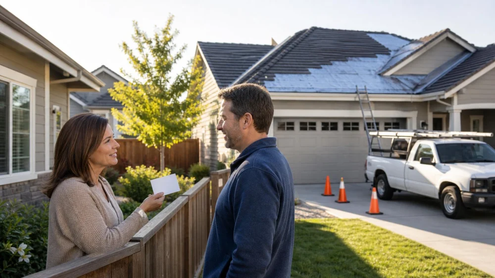 Roof Repair Neighbor Notice: Share Timing and Access