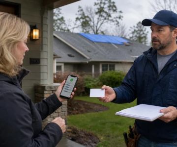 Storm-Damage Roof Repair: Verify the Contractor First