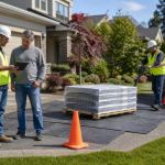 Roofing Material Delivery: Protect Access and Property