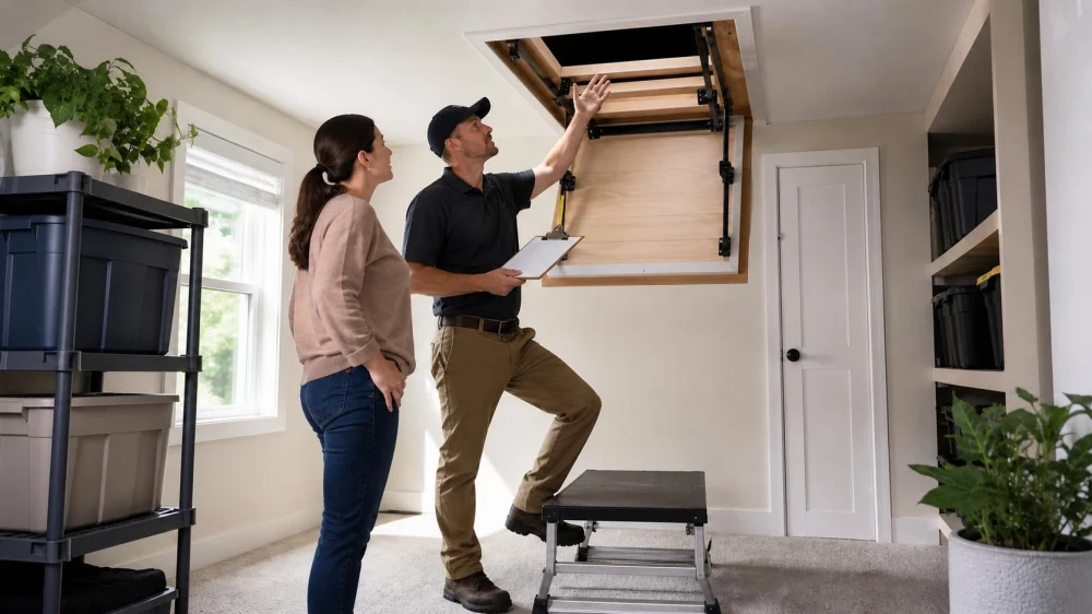 Roof Repair Attic Access: Clear the Route Before Inspection