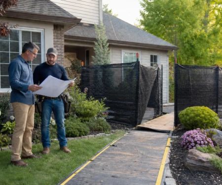 Roof Repair Landscaping Plan: Protect Plants and Plan Cleanup