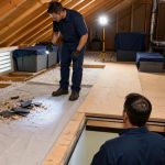 Roofing Debris in the Attic: Plan Containment and Cleanup