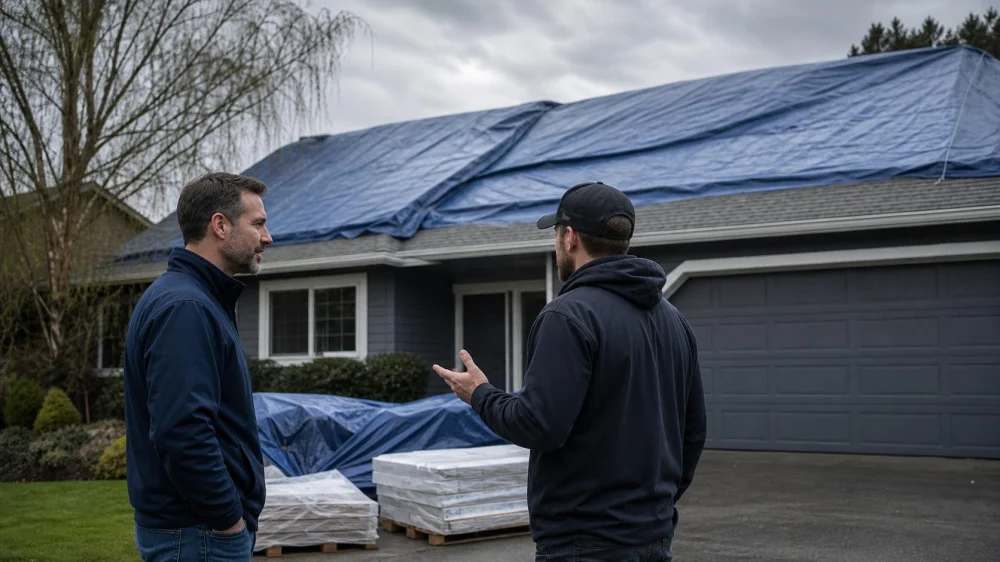 Roofing Weather Delay: Confirm Dry-In, Materials, and the Restart Plan