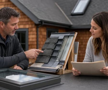 Roof Repair Around a Skylight: Define Flashing Scope