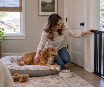 Roof Repair Pet Plan: Noise, Gates, and Safe Rooms