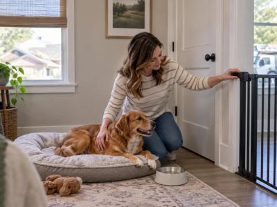 Roof Repair Pet Plan: Noise, Gates, and Safe Rooms