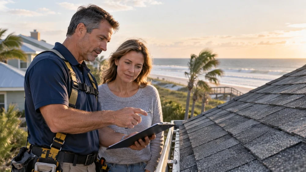 Coastal Roof Inspection: Salt, Wind, Fasteners, and Notes