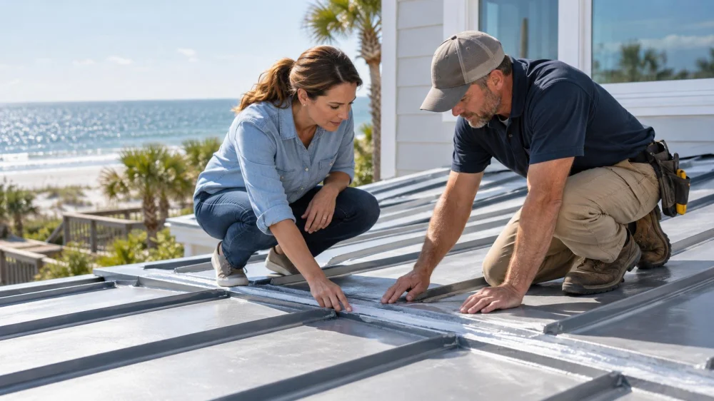 Coastal Roof Sealant Review: Salt, Joints, and Renewal