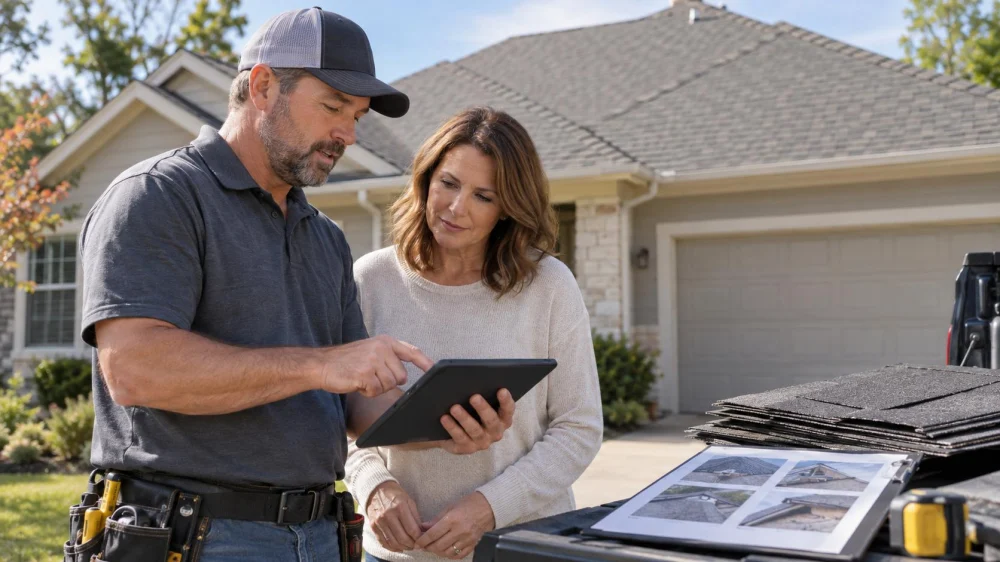 Roof Repair Photo Handoff: Areas, Dates, and Completion