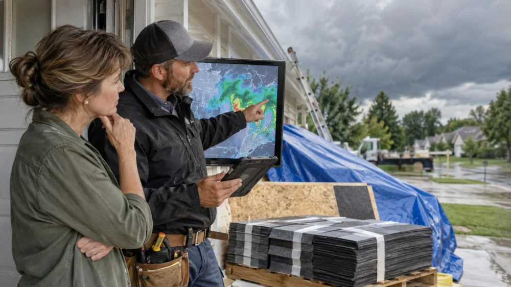 Roof Repair Weather Window: Forecast, Cover, and Updates