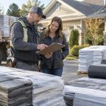 Roof Material Delivery Check: Product, Quantity, and Cover
