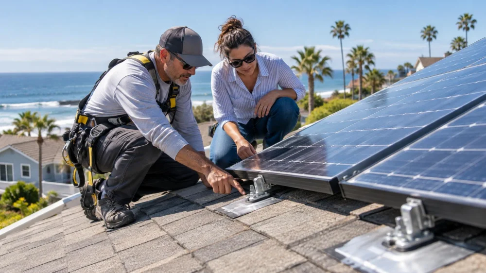 Coastal Roof Solar Mount: Flashing, Salt, and Access